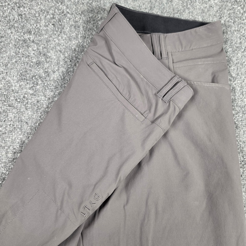 BYLT Ace Jogger Men 32 Charcoal Gray Slim Tapered Stretch Performance Pants